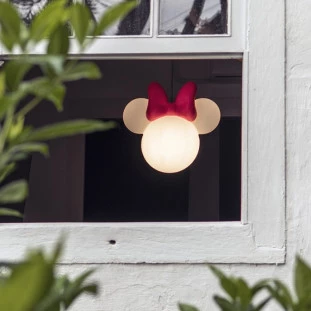 Luminária de Teto Pendente Minnie Branco 