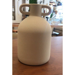 Vaso em Cerâmica duas Alças - Decor Lumen
