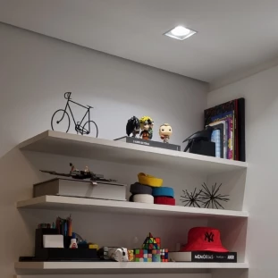 Spot de Embutir Recuado Direcionável 1x Dicroica MR16