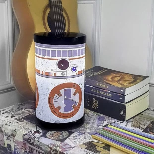 Luminária de Mesa Lumi STAR WARS BB8- Decor Lumen 