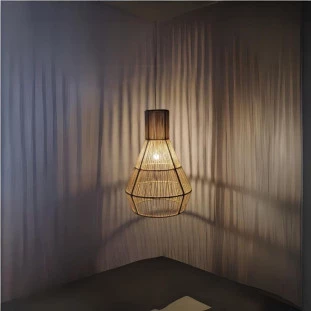 Pendente Sisal Natural - Decor Lumen
