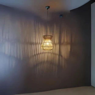 Pendente natural Beje Sisal -Decor Lumen 