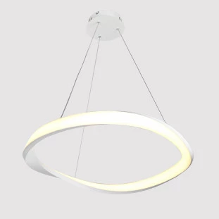 Pendente Acrílico e Metal 3000K 24w Linha Mobius - Capa - Decor Lumen