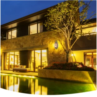 Arandela de Parede Externo Colonial Marrom Vidro Âmbar E-27 53cm- Ideal - Padrão Capa Site - Decor Lumen