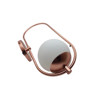  Arandela Argola Esfera Ø14cm Cobre 1xG9 - Dual ID21/4 CO 