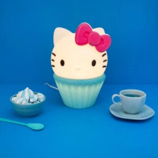 Luminaria de Mesa Hello Kitty Cake Turquesa - Usare
