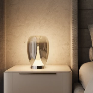 Abajur Zug com Interruptor Touch e Iluminação LED 15W - 2700K - Studio Luce AB1892 