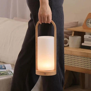Abajur Touch LED 5W 2700K DIM USB-C MADEIRA Recarregável -Nitrolux- Decor Lumen-Medidas_Padrão Site 