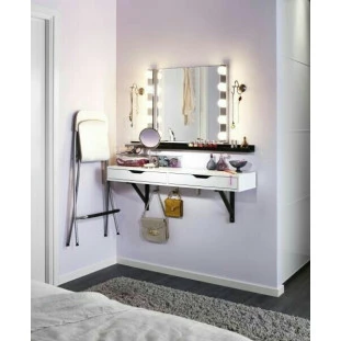 Arandela Camarim Sem Interruptor Branca - Hansa 165