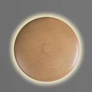 Arandela Eclipse Madeira | Design Contemporâneo e Sofisticado | Madelustre