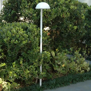 Balizador em Alumínio Preto LED 3W 3000K BIV STB145LEDPT