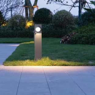 Balizador Urano 9W com sensor 3000k- Decor Lumen