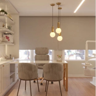 Pendente Metal e Vidro Bronze/Branco 1xE27 Linha Cuíca - Bella HL008S - Capa - Decor Lumen
