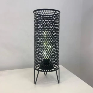 Luminária Metal com Cordão de LED 