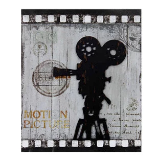 Imagem em destaque de Tela Metal Antique Motion Picture
