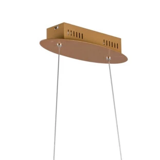 Pendente em Metal Dourado 45W 3000K Linha Fluire - Bella RE006 - Capa - Decor Lumen