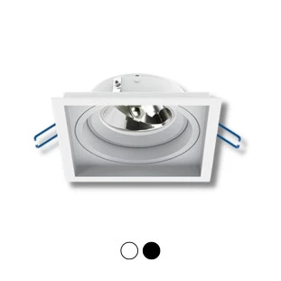 Spot de Embutir Duplo Recuado Direcionável 2x PAR20 - Interlight IL4707