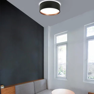 Plafon Circle Metal Ø53cm 6xE27