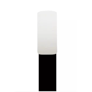 Balizador Preto Alumínio 1xE2734cm Linha Tube - Rotoplaneta B001 - Capa - Decor Lumen