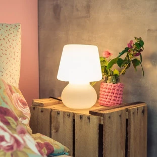 Abajur Natural Micro Lampe 
