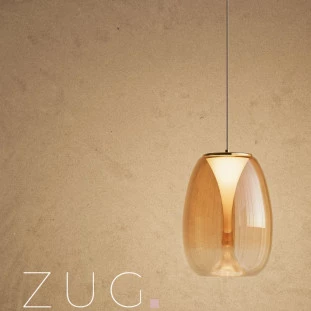 Pendente LED Decorativo Zug – Design Sofisticado com Estrutura em Metal, Acrílico e Vidro - Studio Luce