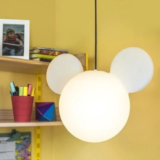 Compre junto Luminária Pendente Mickey 1xe27  - Usare Branco 110v/220v