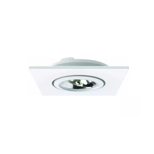 Spot de Embutir Face Plana 1x AR70 Branco