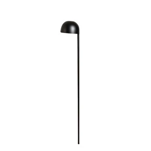 Balizador em Alumínio Preto 1xMR11 ∅12cm Linha Focus - Ideal E-1015-PT - Capa - Decor Lumen