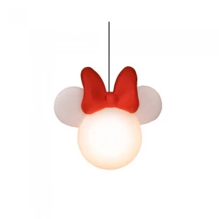 Luminária de Teto Pendente Minnie Branco 