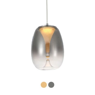Pendente LED Decorativo Zug – Design Sofisticado com Estrutura em Metal, Acrílico e Vidro - StudioLuce