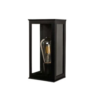 Arandela Retangular Marrom Alumínio e Vidro 1xE27 25cm Linha Shine - Ideal 260 - VT- Ideal 260 - VT - Capa - Decor Lumen