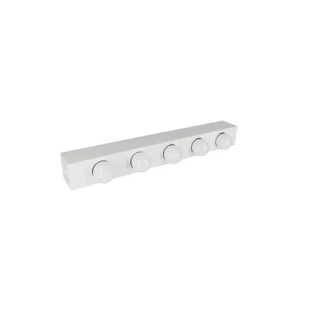 Arandela Camarim Sem Interruptor Branca - Hansa 165