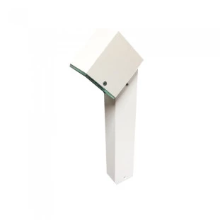 Balizador Branco para Jardim 1x Dicróica - Piuluce LED503