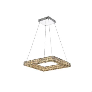 Pendente Quadrado Cristal LED 
