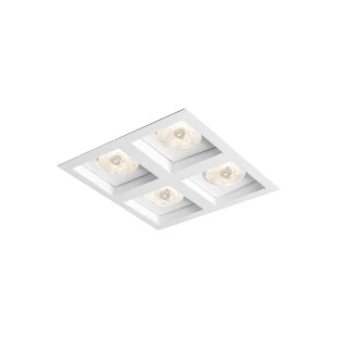 Embutido Pro Flat IN65042 – MR16 - 170x170x85 – Bivolt 127V/220V - Newline