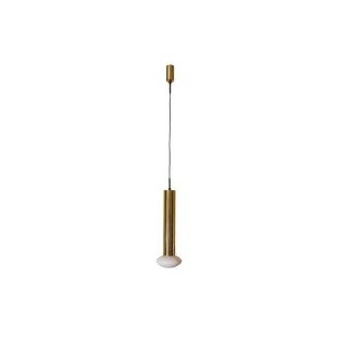 Pendente Drop Dourado Vidro e Alumínio por Waldir Junior 1xG9 41cm - USINA-Padrão Capa Site-Decor Lumen 