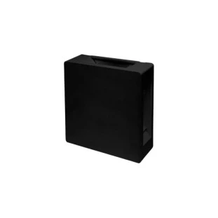 Arandela 4 fachos Preto 6w-Decor Lumen 
