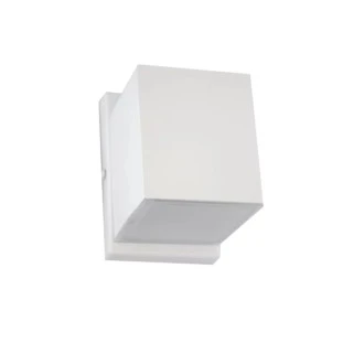 Arandela Cube Branca A-91 - Padrão Capa Site- Decor Lumen
