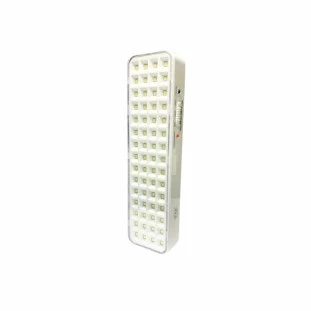 Luminária de Emergência Branca 60 LED's 5W 6500K 20cm - CTB