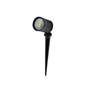 Espeto Finco Preto Jardim Led 6W 12V 3000k Interlight 3027PM