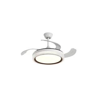 Ventilador Branco LED 30W 3000LM Multitemperatura Bivolt - 