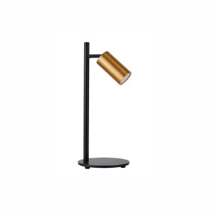 Abajur de Mesa Kalla Dourado e Preto 1xGU10 -capa Decor Lumen