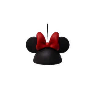 Luminária Pendente Orelha Minnie Preto