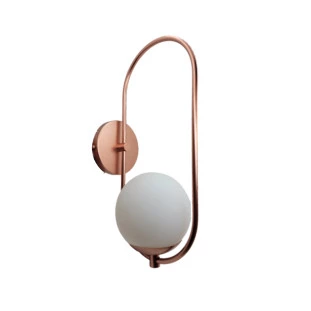  Arandela Argola Esfera Ø14cm Cobre 1xG9 - Dual ID21/4 CO 