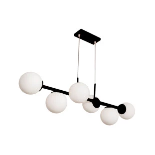 Pendente Mousse Preto Capa - Decor Lumen