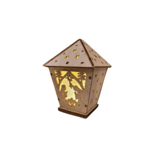 Casa De Madeira Luminosa Led-Padrão capa site-Decor Lumen 
