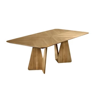 Mesa Eliane Tampo Pré Composto 2.40Cm Champanhe- Morada decor- Padrão capaDecor Lumen