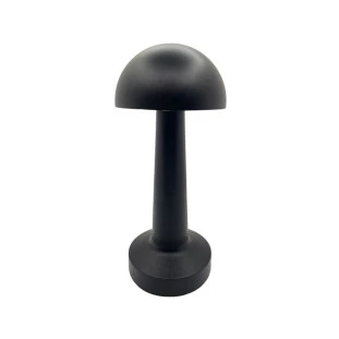 Luminária de Mesa com Led Dime Preto 22cm- Cinderella-Padrão site_Decor Lumen 