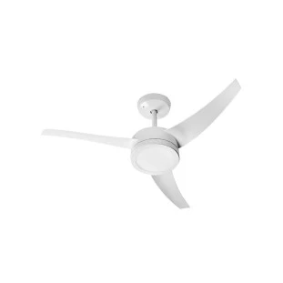 Ventilador de teto Lunik III Branco 3 hélices Led Integrado-Padrão Capa Site_Decor Lumen