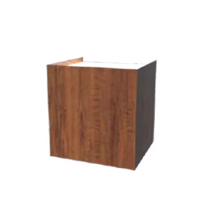 Arandela em Madeira Imbuia Linha Clean - Capa - Decor Lumen